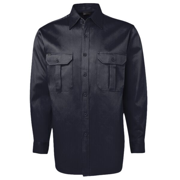 Mens Long Sleeve 190G Work Shirt Thumbnail